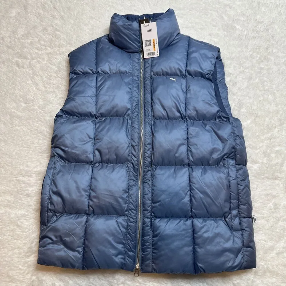 PUMA SELECT Essentials PERTEX Lightweight Puffer Vest 632295 34 Men’s Size S